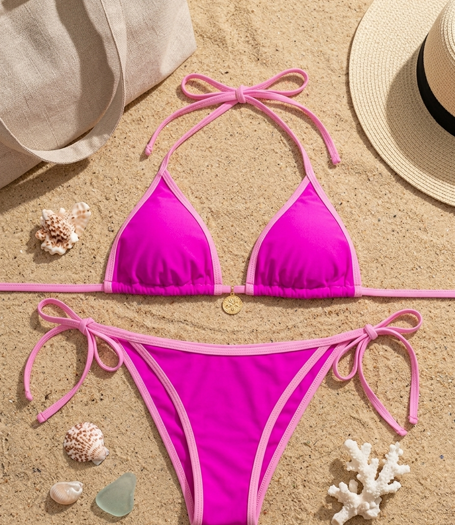 The Sugar-Rimmed Bikini Set